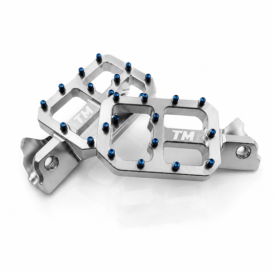 Tuttio | Yozma | Other Mini Emotos | Prickly style Titanium Wide Pegs