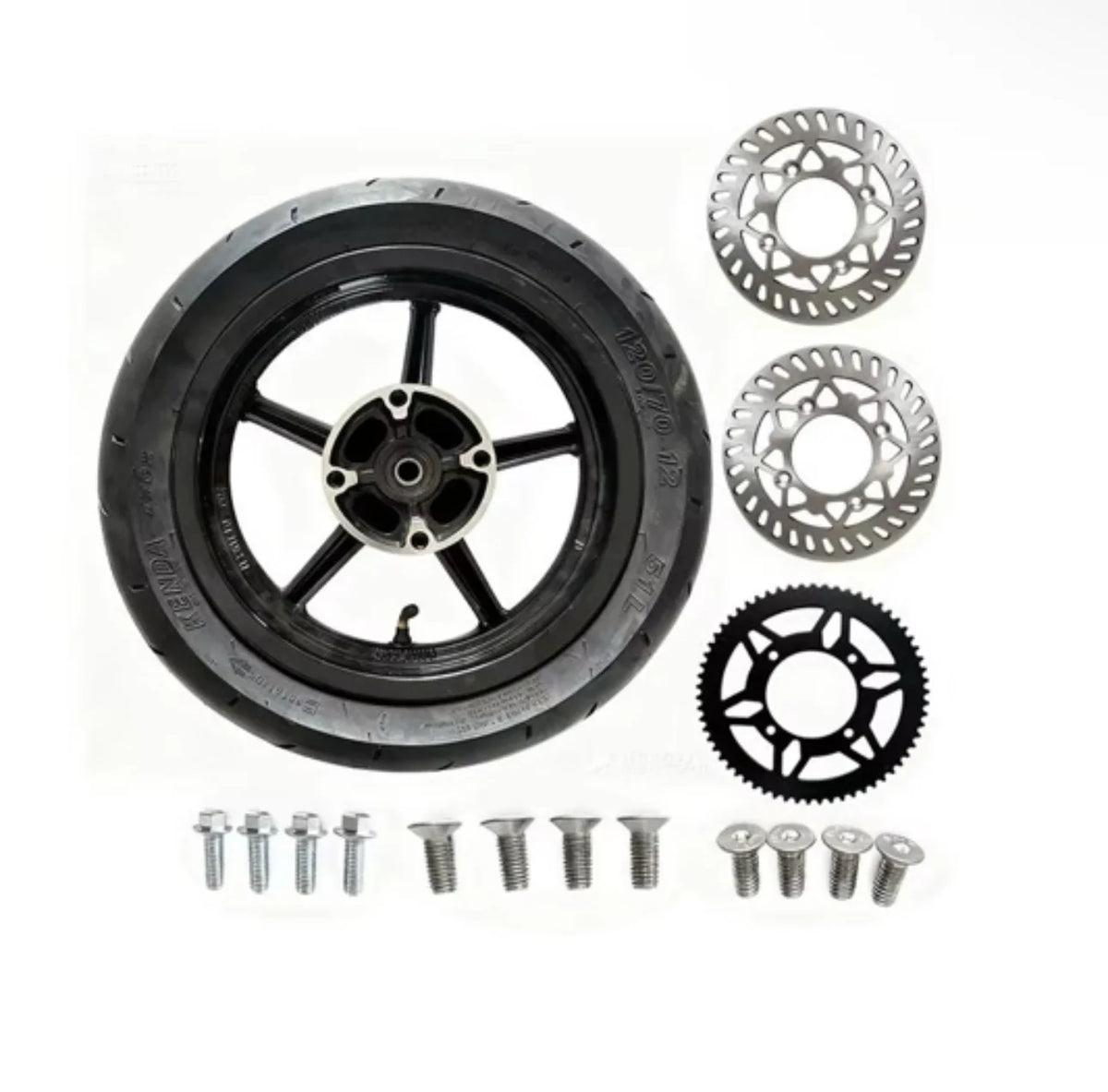 Tuttio Soleil01/Yozma in10 Supermoto Rear Wheel Kit