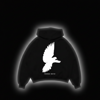 Trendz Moto Hoodie - Black -  Dove Design