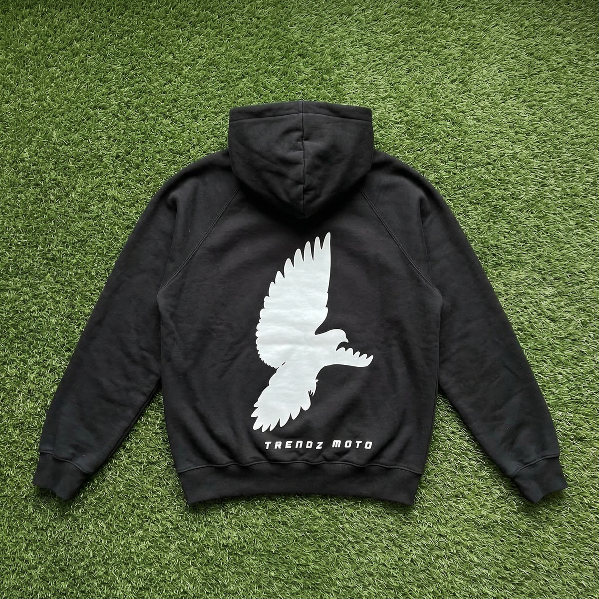 Trendz Moto Hoodie - Black -  Dove Design